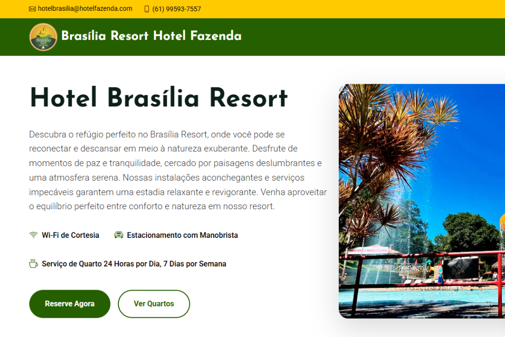 Projeto Hotel Brasília Resort